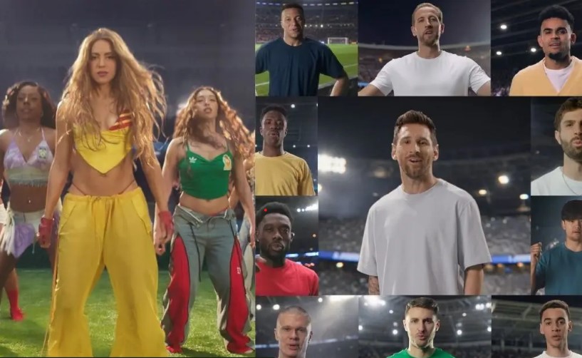 Shakira estrenó el videoclip oficial de Dai Dai, la canción del Mundial 2026.