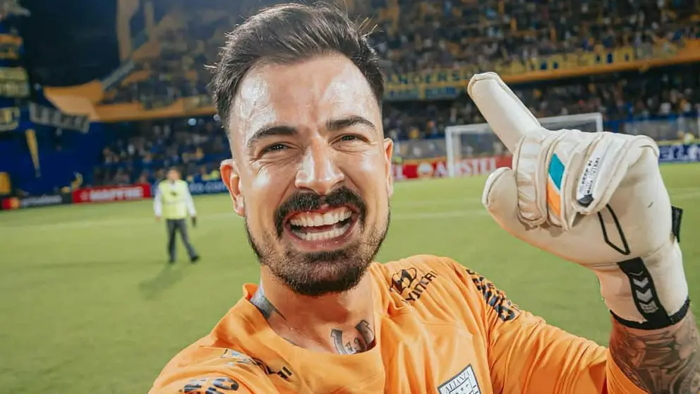 Guillermo Viscarra, muy cerca de ser nuevo arquero de San Lorenzo. RRSS ALIANZA LIMA.