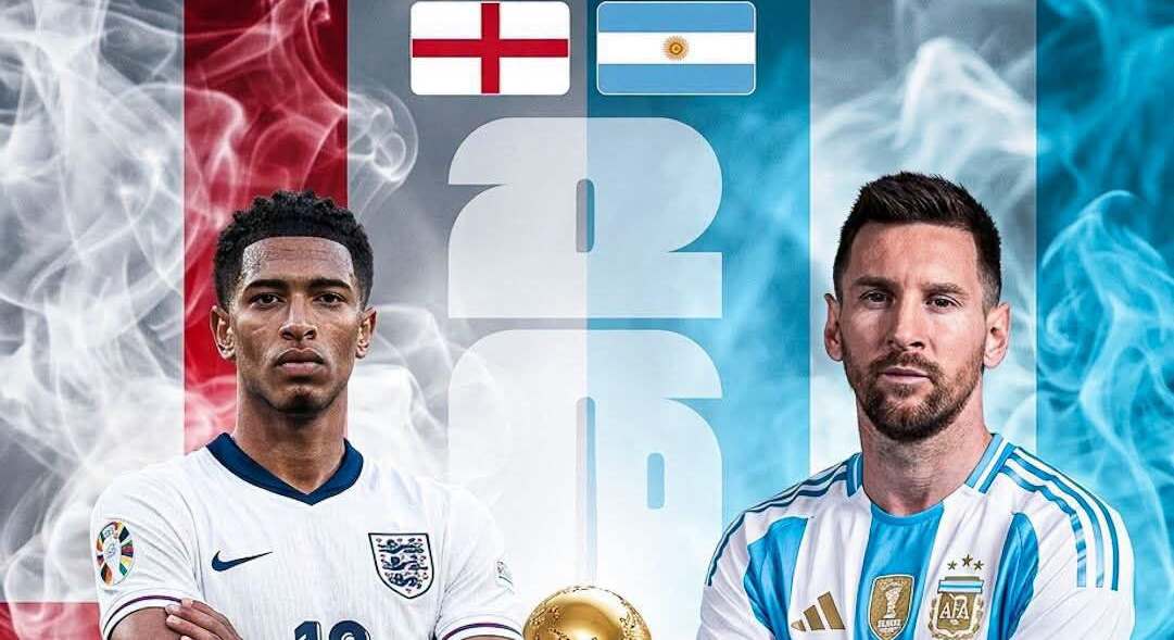 Inglaterra y Argentina se enfrentan por un lugar en la final del Mundial 2026. BLOG BALNCO Y AZUL.
