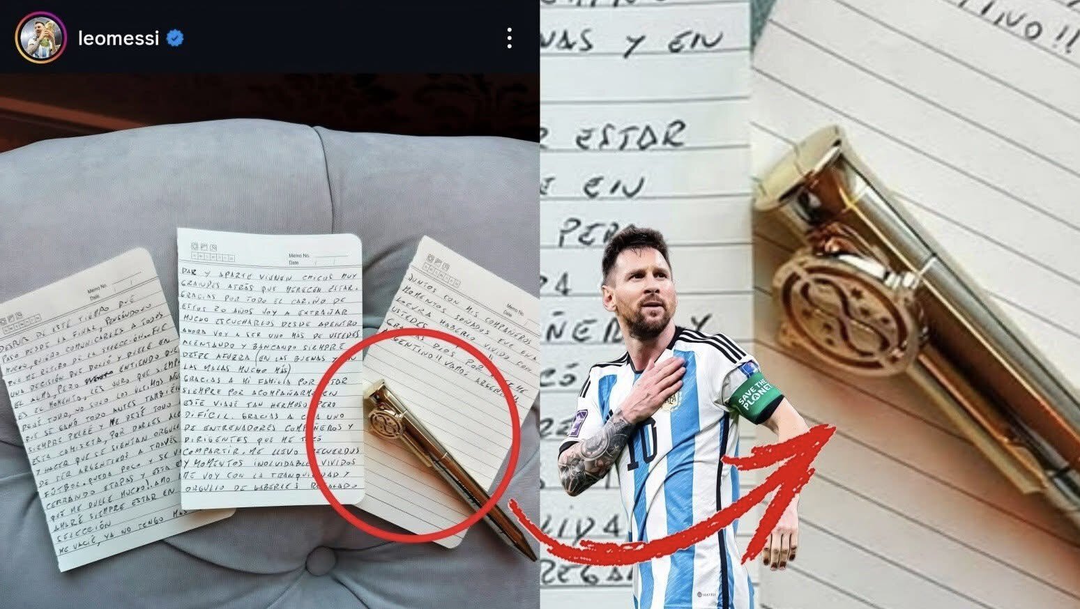 La despedida de Messi tiene un detalle de Harry Potter. MIAMI GOL.